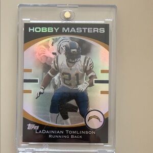 Topps Hobby Masters Card with Black and Gold Accents